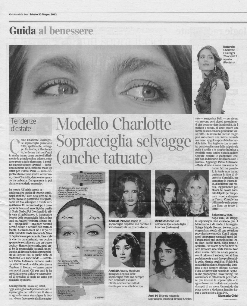 Corriere Della Sera 2012